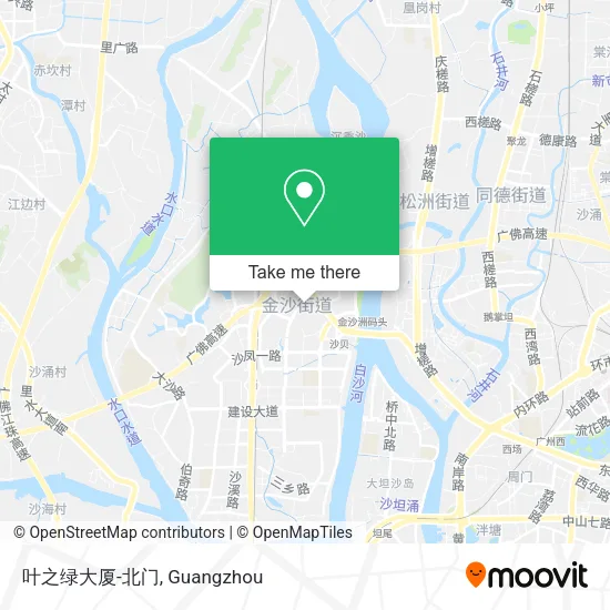 叶之绿大厦-北门 map