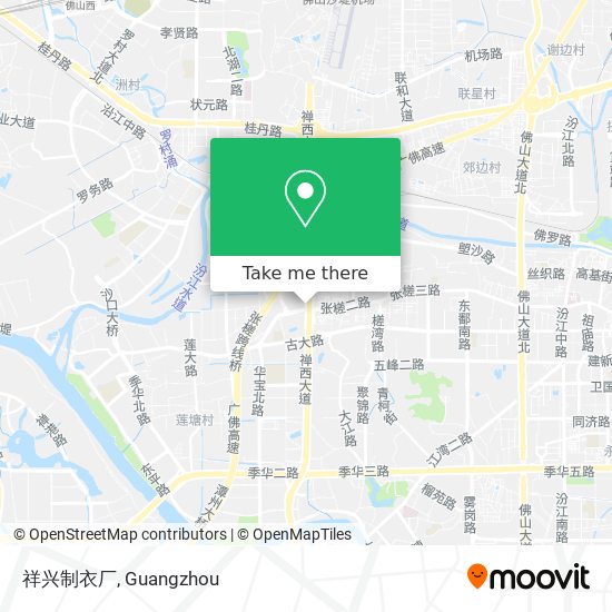 祥兴制衣厂 map