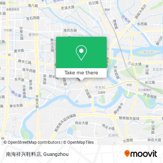 南海祥兴鞋料店 map