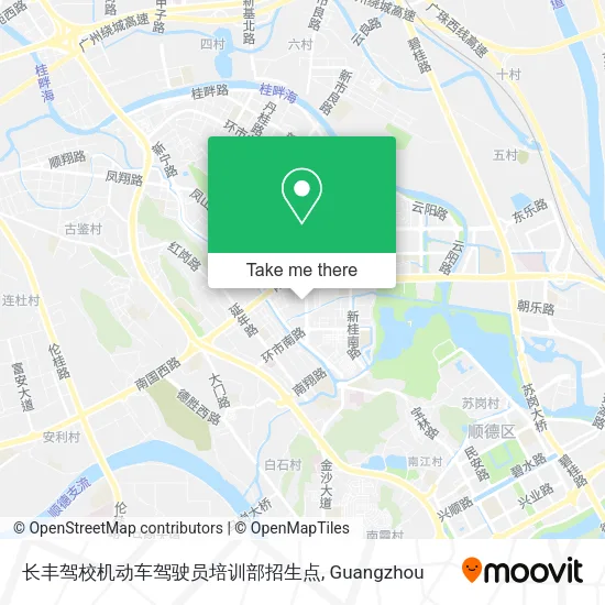 长丰驾校机动车驾驶员培训部招生点 map