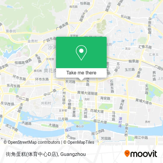 街角蛋糕(体育中心D店) map