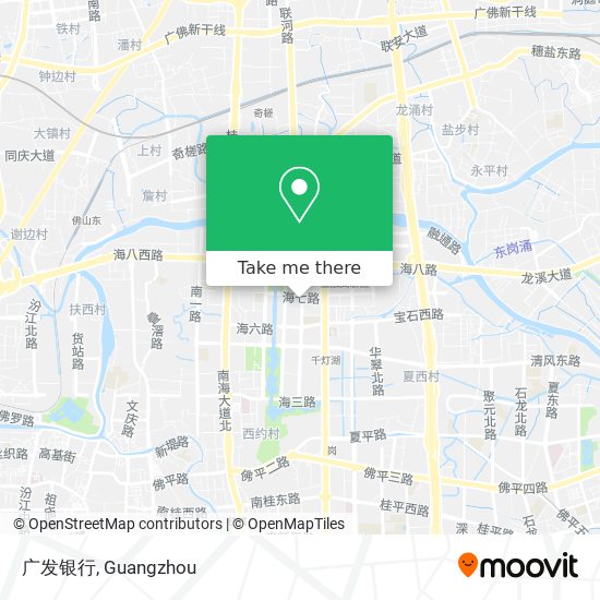 广发银行 map