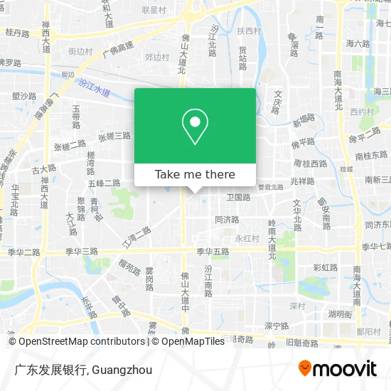 广东发展银行 map