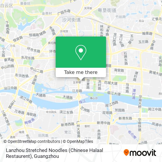 Lanzhou Stretched Noodles (Chinese Halaal Restaurent) map