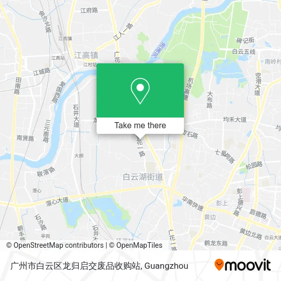 广州市白云区龙归启交废品收购站 map