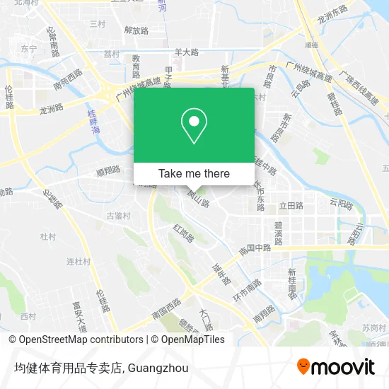 均健体育用品专卖店 map