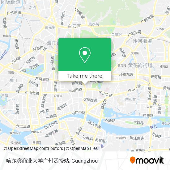 哈尔滨商业大学广州函授站 map