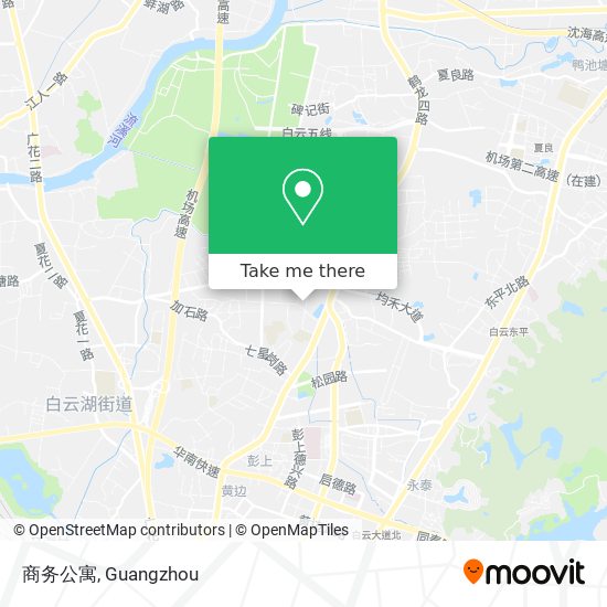 商务公寓 map