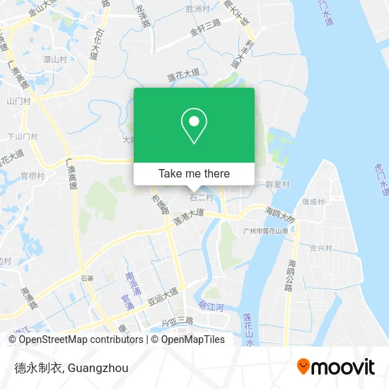 德永制衣 map