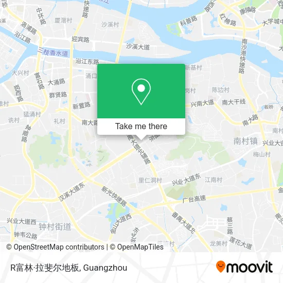 R富林·拉斐尔地板 map