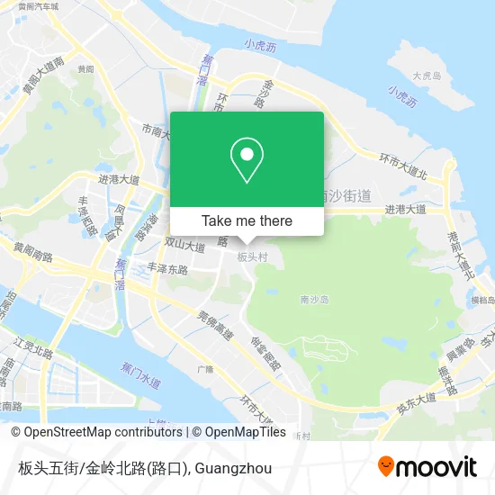 板头五街/金岭北路(路口) map
