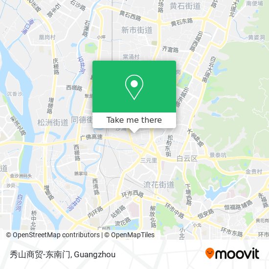 秀山商贸-东南门 map