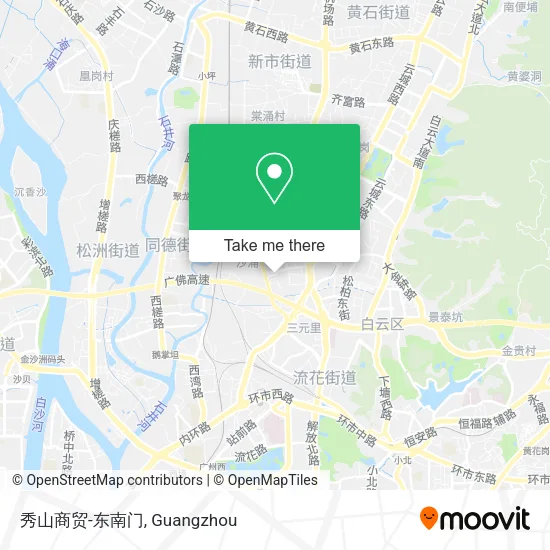 秀山商贸-东南门 map