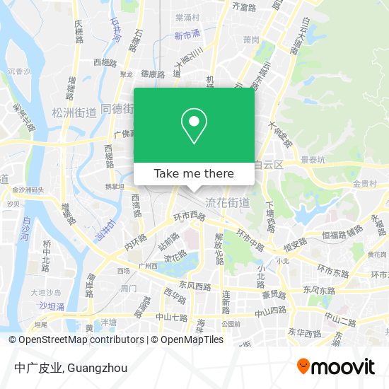 中广皮业 map