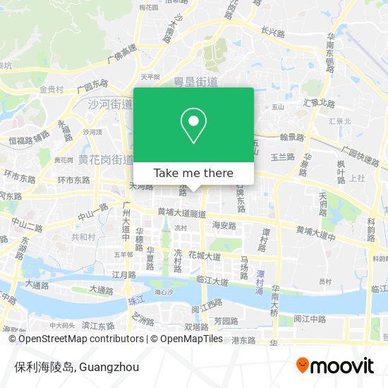 保利海陵岛 map