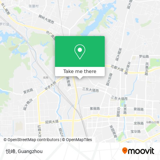 悦峰 map
