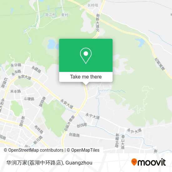 华润万家(荔湖中环路店) map