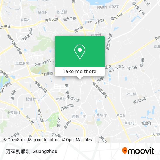 万家购服装 map