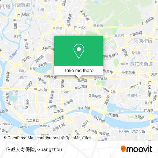 信诚人寿保险 map
