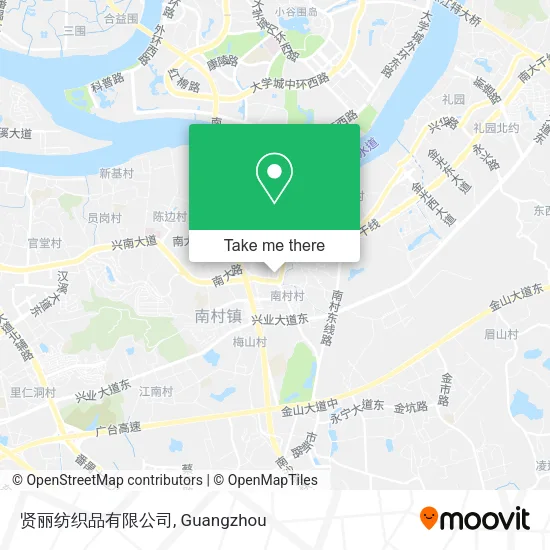 贤丽纺织品有限公司 map