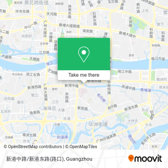 新港中路/新港东路(路口) map