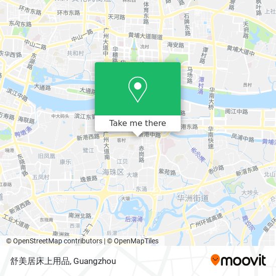 舒美居床上用品 map