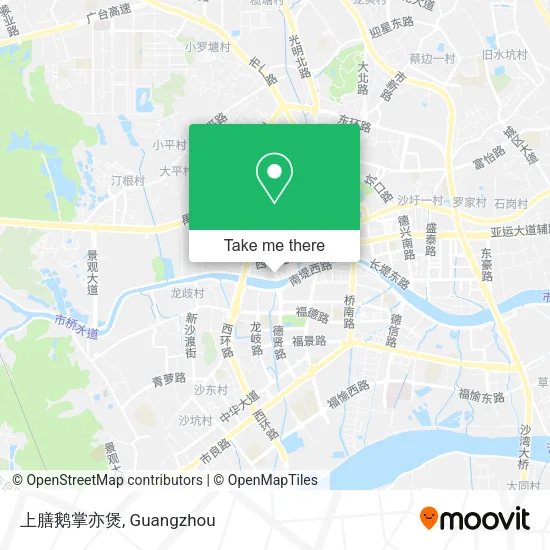 上膳鹅掌亦煲 map