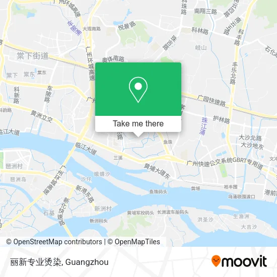 丽新专业烫染 map