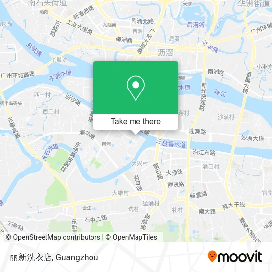 丽新洗衣店 map