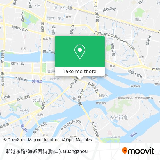 新港东路/海诚西街(路口) map