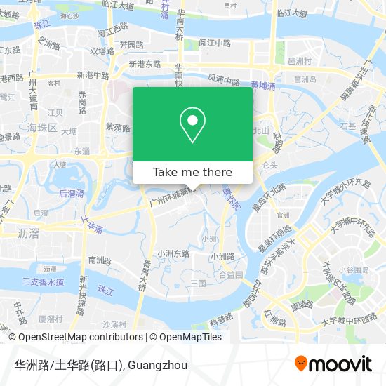 华洲路/土华路(路口) map