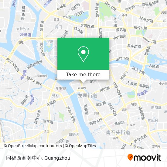 同福西商务中心 map