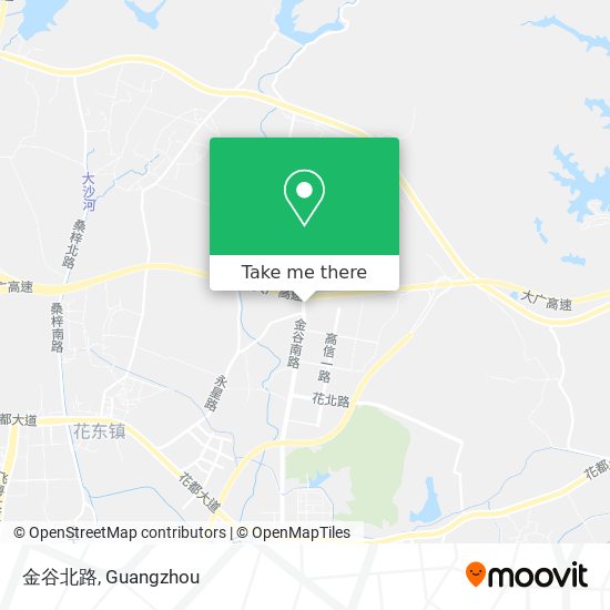 金谷北路 map