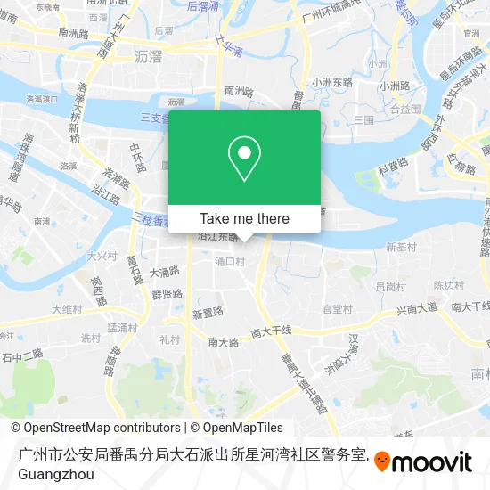 广州市公安局番禺分局大石派出所星河湾社区警务室 map