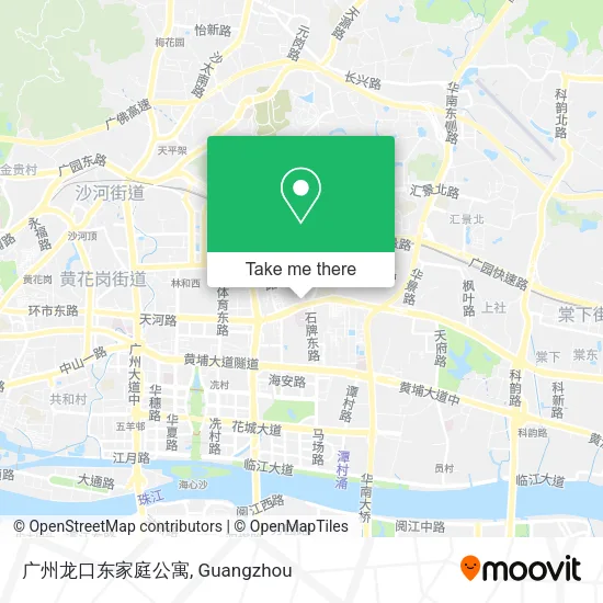 广州龙口东家庭公寓 map