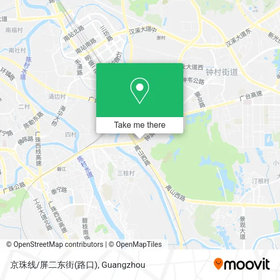京珠线/屏二东街(路口) map