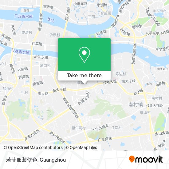 若菲服装修色 map