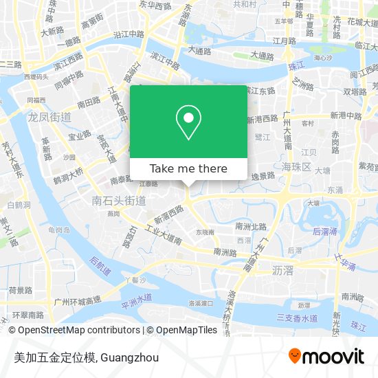 美加五金定位模 map