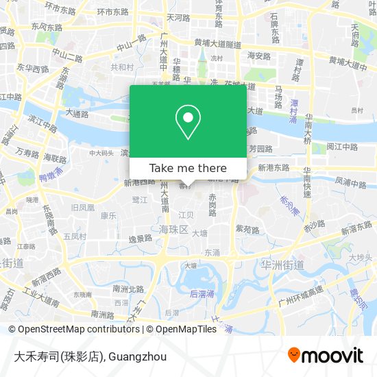 大禾寿司(珠影店) map