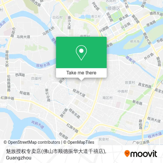 魅族授权专卖店(佛山市顺德振华大道千禧店) map