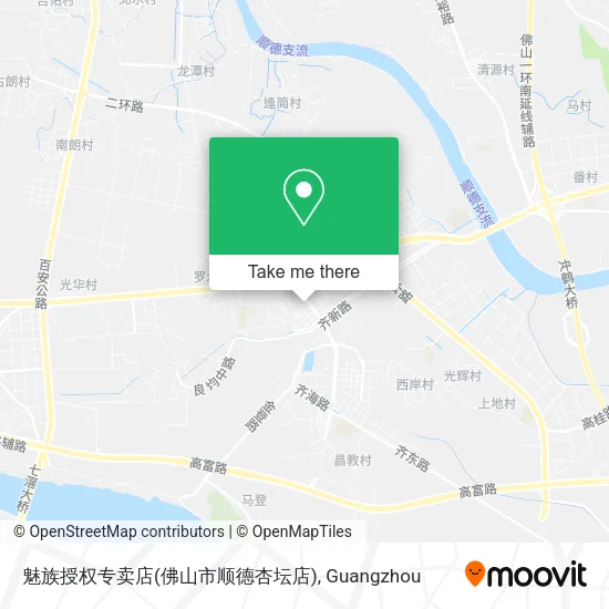 魅族授权专卖店(佛山市顺德杏坛店) map