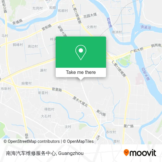 南海汽车维修服务中心 map