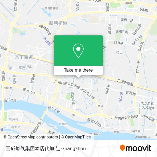 喜威燃气集团本店代加点 map
