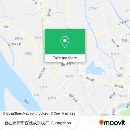 佛山市南海西樵成兴线厂 map