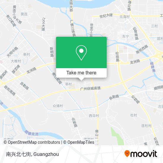 南兴北七街 map