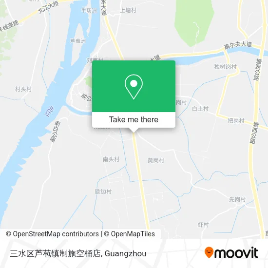 三水区芦苞镇制施空桶店 map