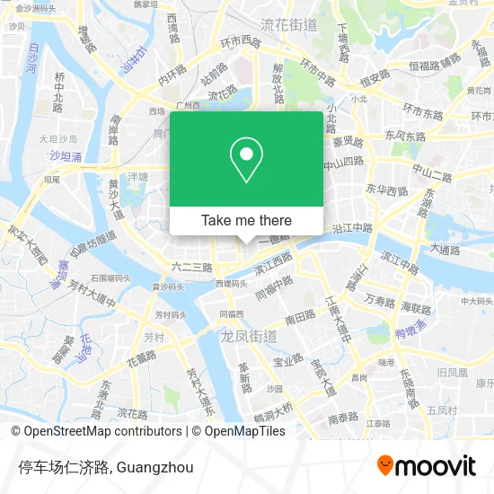 停车场仁济路 map