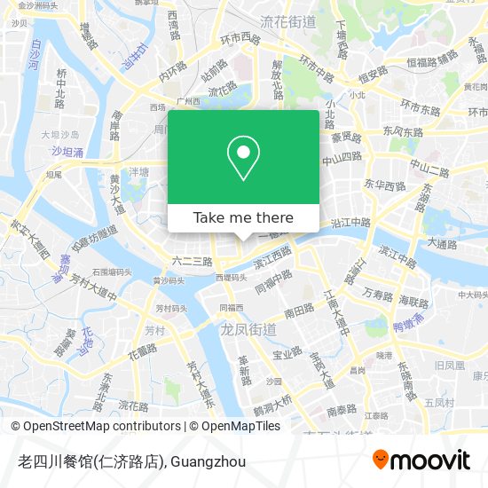 老四川餐馆(仁济路店) map