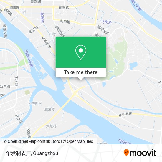 华发制衣厂 map