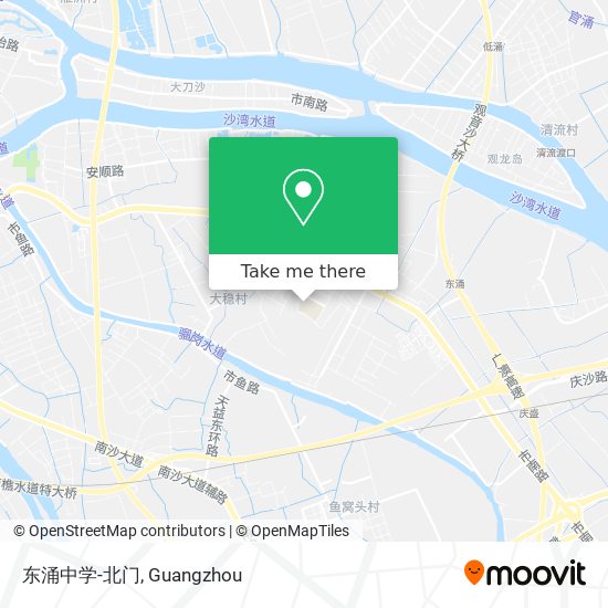 东涌中学-北门 map